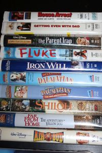 lot 83 image: Selection of VHS Tapes as Shown in Photos