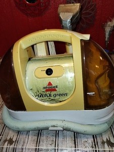 lot 125 image: Bissell Little Green handheld spot and upholstery shampoo cleaner
