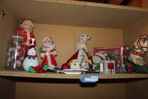 lot 79 image: Christmas Decorations as shown