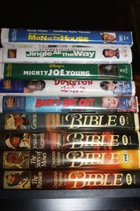 lot 82 image: VHS Tapes - Titles Shown in Photos