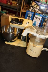 lot 273 image: Vintage Kenmore Food Processor and Hamilton Beach Stand Mixer