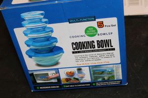lot 294 image: Five piece set of Cooking Bowls