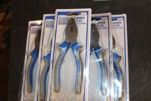 lot 295 image: Five Lineman Pliers, unused