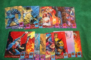 lot 257 image: Selection of 1994 Fleer Ultra X-Men Collectable Trading Cards....See Photos