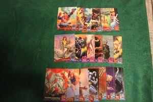 lot 262 image: Selection of 1994 Fleer Ultra X-Men Collectable Trading Cards....See Photos