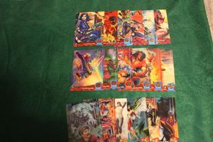 lot 263 image: Selection of 1994 Fleer Ultra X-Men Collectable Trading Cards....See Photos