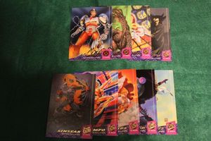 lot 266 image: Selection of 1994 Fleer Ultra X-Men Collectable Trading Cards....See Photos