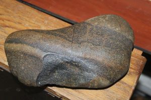 lot 303 image: Large River rock... Type unknown
