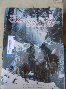 lot 28 image: The Historical Art by John Paul Strain SIGNED (helton)