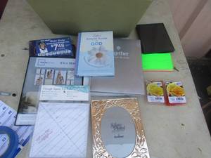lot 40 image: photo and office lot candle wax photo frames (helton)