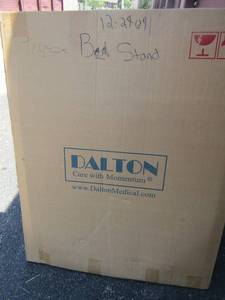 lot 80 image: Dalton trapeze bed stand NIB, pic only shows brand never been opened