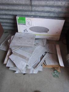 lot 129 image: Large lot of tiles- ledge stone some nib and some are broken