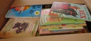 lot 146 image: Box of misc. childrens books, (ST)
