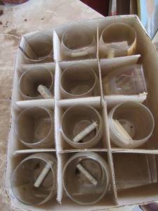 lot 156 image: 11 small drinking glasses qty 11 (ST)