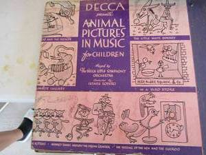 lot 164 image: Decca animal pictures in music for children (ST)