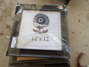 lot 180 image: Lot of new 12X12 picture frames nice (ST)