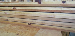 lot 186 image: qty 2 foldable wood for wood working of your type-- size 4432 (ST)