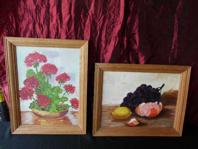 lot 101 image: CANVAS PAINTING