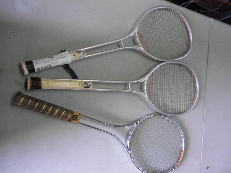 lot 148 image: TENNISRACQUET BALL RACKETS