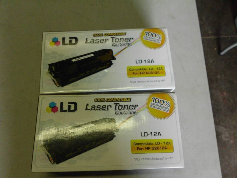 lot 180 image: HP TONERS