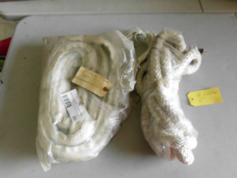 lot 233 image: FIBERGLASS ROPES
