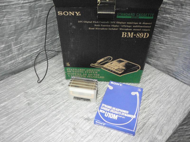 lot 283 image: SONY DICTATING SYSTEM