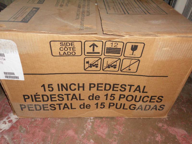 lot 307 image: WASHER PEDALSTAL