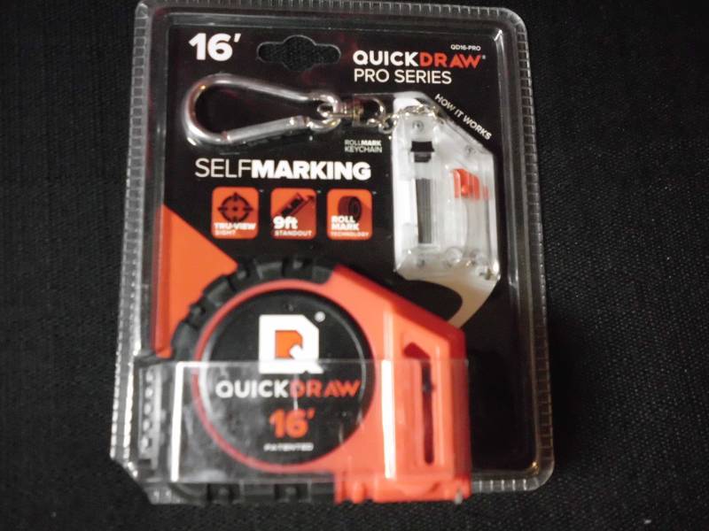 lot 343 image: QUICK DRAW PRO TAPE MEASURE