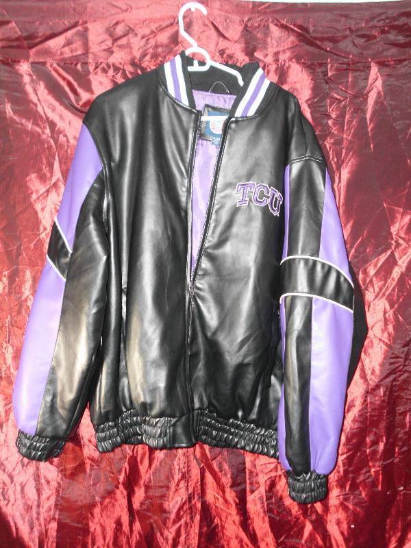 lot 352 image: TCU LETTERMAN JACKET