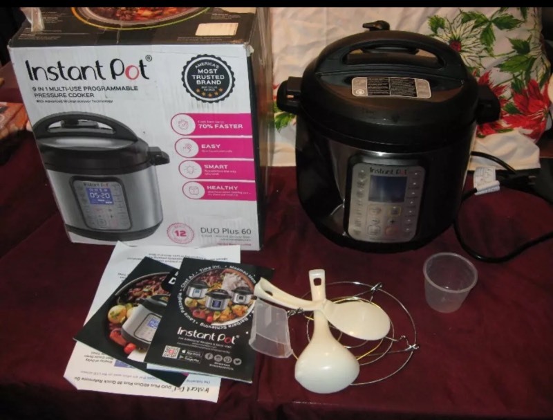 lot 226 image: INSTANTPOT PRESSURE COOKER