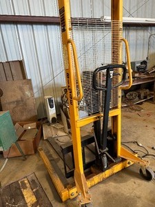 lot 2 image: Big Joe forklift max cap lb. 2200, model # MSA2200