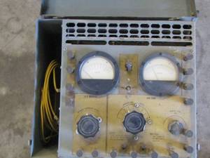 lot 39 image: load bank volt meter in case