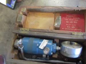 lot 45 image: TORQUE  tool in wooden case