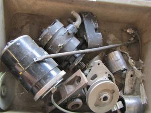 lot 57 image: 2 12v starter for yanmar engine - part number 02438 model number 646238