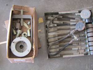 lot 106 image: various gauges and misc. pieces
