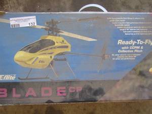 lot 132 image: eflite blade cp heli model helicopter in box