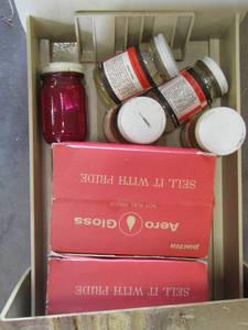 lot 167 image: Rubbermaid drawer full of aero gloss and sig retarder super coat