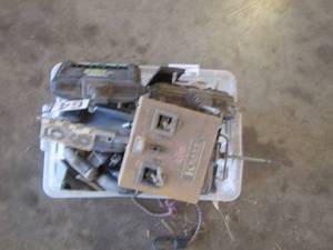 lot 186 image: lot of various model plane remotes various kinds