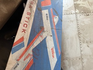 lot 183 image: mini ultra stick model plane in box