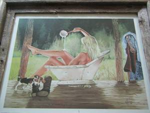 lot 8 image: DECORATIVE WOODEN WALL ART QTY 2 SIZES ARE - 30 12 X 14 12 OTHER IS - 20X24