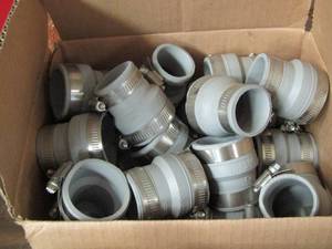 lot 109 image: 1 12 X 1 12 OR 1 12 X 1 14 C.I.PLC X TUBULAR 2 BOXES QTY 30 PLUS