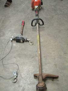 lot 113 image: STIHL WEED EATER UNKNOWN WORKING CONDITION, PLIE