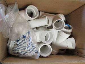 lot 116 image: 4 WAY PVC PIPING,  SIZE 1 12 QTY 10