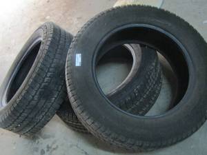 lot 186 image: QTY 3 GOOD YEAR TIRES WRANGLER SR-A 2015 SIZE LT26560R20 QTY 3