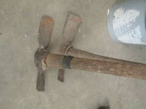 lot 201 image: 2 MALLETS