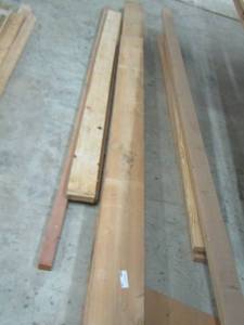 lot 228 image: misc. lot of wood various sizes