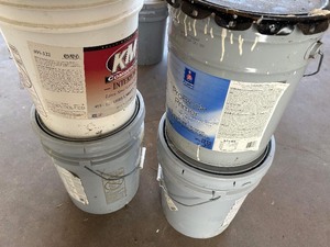 lot 295 image: PAINT - SOME MAY BE PARTIAL BUCKETS