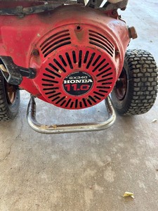 lot 283 image: HONDA GX340 PRESURE WASHER - UNTESTED