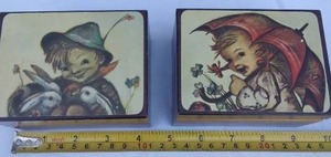 lot 20 image: Selection of 2 Antique Reuge Music Boxes---Great Condition and both work