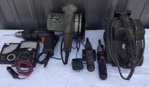 lot 162 image: Lot of Vintage Tools--Unknown working condition